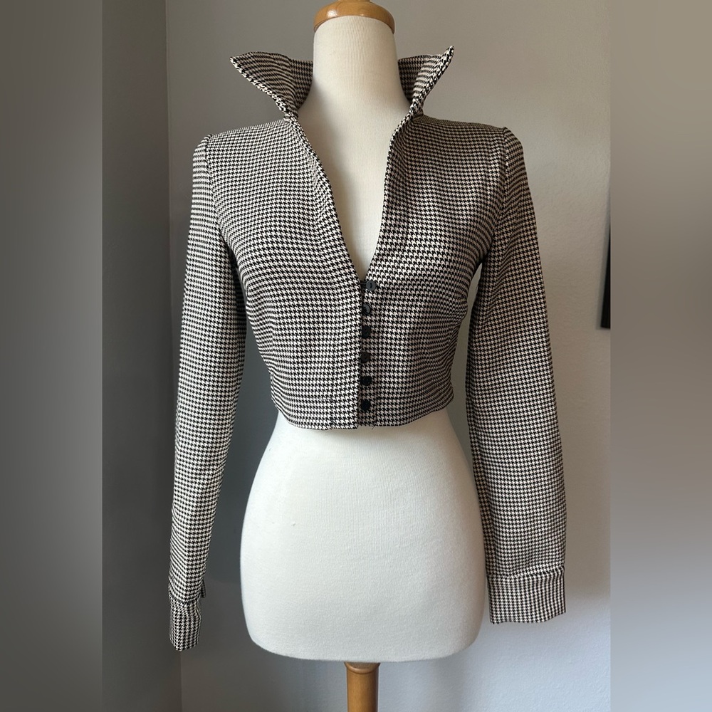 Zara cropped blazer/jacket